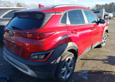 2022 Hyundai Kona Sel из США, поврежденный, VIN KM8K62AB3NU926620